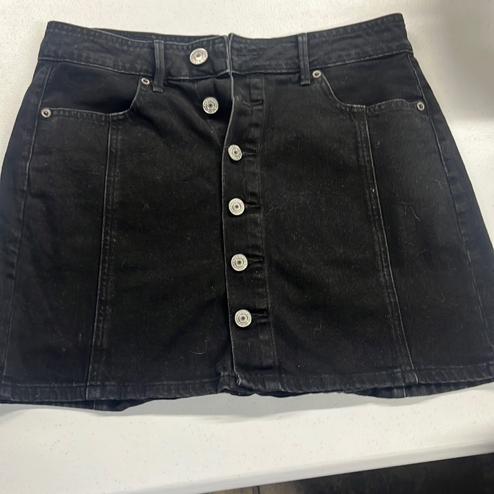 jean skirt